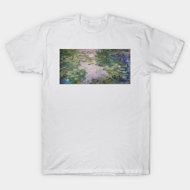 Water Lilies - Claude Monet T-Shirt by themasters